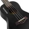 Gitar 23 inç konser ukulele ahşap siyah hawaii gitar dört ip gitar maun ahşap ukelele doğum günü Noel hediyeleri