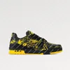 Explosion New Men's Women's 1AceJx Treaker Sneaker Black Printed Calf Skórzowe buty śrubowe śmiałe iteracja gładkie graffiti 54 logo hasła bicolorowe techniczne