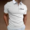 남자 폴로 여름 한국 핫 mens 새로운 폴로 셔츠 고품질의 통기성 폴로 셔츠 짧은 슬리브 탑 레저웨어 맨 티셔츠 hkd230825 l49