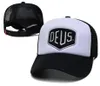 2021 Deus ex Machina Baylands Trucker Snapback Caps Polos черные мотоциклы сетчатые бейсбольные шляпа Sport Pray Octove Cap Capette1272325