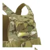 Backpacking Packs Väskor Taktisk administratörspåse Militär Vest Expansion Mticam Chest Map Panel Hängande väska förvaringsutrustning Drop Leverans SPOR DH7SB