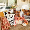 Pillow Fall Harvest Throw Covers Ringraziamento Copertura Pumpkin Creative Pumpkin per la decorazione della casa