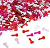 Feestdecoratie kleurrijke glitter confetti schattige strooi tafel voor Valentijnsdag single bruiloft verlovingsbenodigdheden