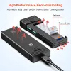 Hubs KingsPec SSD Caso USB C Hub Tipo C a USB 3.0 Dock Station USB C SD per Accessori Air Book Pro Tipo C 3.1 Splitter USB Hub