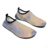 Tecknad djurord kvinnor män anpassade diy skor vadar design svart vit blå röd slip-on mens tränare gai 002 418 wo s s s