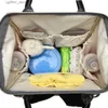 Torby na pieluchy lequeen mamusi torby na pieluchy matka duża pojemność Podróż pieluszki plecaki lampartowe seria torba pielęgniarska dla dziecka urodzonego L410
