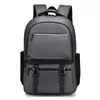 Backpack Men's Casual resistente ao desgaste de roupas para laptop para escolar