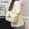 Shoulder Bags Multi-function Maternity Bag With Pendant Nappy Packs Portable Cute Cartoon Large Capacity Nylon Organizer Travel