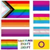DHL Gay Flag 90x150 см радуги Rainbow Things Pride Bisexual Lesbian Pansexual ЛГБТ -аксессуары CPA4205 U0415