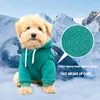 Hondenkleding zacht geborsteld fleece hoodie met zak voor honden truien kleding monochrome sweatshirt
