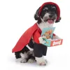 Hundekleidung bequeme Haustierkleidung lustige Kostüm weiche, atmungsaktiven Outfits für Halloween Weihnachten Verstellbar einfach zu tragen Hunde