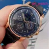 AP Machinery Wrist Watch Code 11.59 Série 26393or Rose Gold Blue Plate Mens Fashion Loissire Business Sports Machinerie Back Transparent Watch