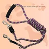 Dog Collars Leash Accessories Cotton And Linen Material Double End Reflect Light Multiple Colors Clasper Free Regulation