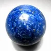 Decorative Figurines 303 Grams / 57 Mm Natural Lapis Lazuli Sphere - Crystals And Stones Healing Mineral Specimen Home Decor Feng Shui X0023