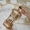 3D Bulmacalar Robotime Rokr 3d Ahşap Bulmacalar DIY Müzik Kutusu Oluşturma Kiti Mekanik Modeller Yapılacak - Viktorya Lantern Y240415