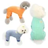 Roupas de vestuário para cães para cães pijamas de pijamas de macacão PJS PJS Home Wear Pains Pijamas Clothes XS- XXL Wholesale varejo