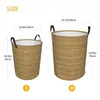 Borse per lavanderia Matro di bambù Design sporco cesto impermeabile Organizzatore per la casa abbigliamento per bambini