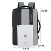 Рюкзак 15,6 дюйма ноутбука мужчины Оксфордский черный колледж Студент Компьютер Женщины Многофункциональная зарядная плата USB -зарядка