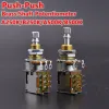 Cables Brass Shaft Push Push Pot Potentiometer For Electric Guitar A250K/B250KA500K/B500K