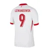 POLAND Soccer Jerseys LEWANDOWSKI Home Away 2024 Euro Cup Polska National Team MILIK PISZCZEK PIATEK GROSICKI KRYCHOWIAK ZIELINSKI Football Shirt kids Kit Men