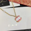 Luxury Gold-Plated Necklace Brand Designer Designs High-Quality Necklaces For Charismatic Girls With High-Quality Jewelry Inlays Exquisite Necklace Boxes