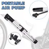 Hand Bicycle Pump Portable Inflator Aluminum Alloy Mini Air Compressor Air Pumps For Bicycle Road Bike Tire Ball Fill Pumps 240410