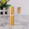 Storage Bottles 8ml Portable Perfume Refillable Tiny Nozzle Spray Empty Bottle Aluminum Shell Skin Care Tools Beauty Health Fashionable