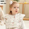 Bibs Burp Cloths Enfants Spring Summer Automne et hiver Bébé mange Bib Baby Baby Back Robe Bib Y240415Y240417F7AN