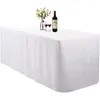 Tableau de table 6 pi de nappe en polyester noir