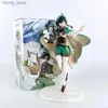 Actie speelgoedcijfers Anime Genshin Barbatos Figuur Anemo Wind Standbeeld Actie Figuren Genhin Impact Wendy Venti Figurine Collection PVC Model Toy Gift Y240415