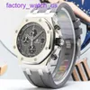 Iconic AP Wrist Watch 26470 Elephant Gray Royal Oak Offshore 42 Calendrier Calendrier