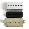 Cavi Cavi fatti a mano P90 Humbucker Nickel Silver Cover Guitar Kits con bobina a bobina singola e piastra da base di nichel