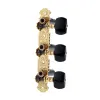 Cables Alice AOS020B3P 1 Pair GoldPlated Guitar Tuners Machine Head High Quality Classical Guitar String Tuning Keys Pegs