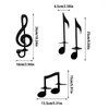 Bandlers Music Note Holder TEA Light Rack 4 PCS Iron Stand Mur Murled Ornement décoratif élégant