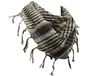 Männer Unisex 100% Baumwoll Shemagh Square Neck Desert Tactical Style Head Wrap Keffiyeh Fransen karierte Schalschalte3417904