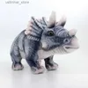 Gevulde pluche dieren 32-46 cm Jurassic World pluche zachte triceratops stegosaurus dinosaurus poppen pluche knuffel gevulde dieren speelgoed voor jongen kinderen verjaardag cadeau l47