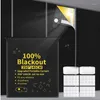 Tende portatili blackout portatili black black out resistenti ai raggi UV per finestre facili da tagliare il dormitorio della camera da letto.