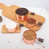 Outils de mesure tasses et cuillère à cuillère manche en bois