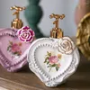 Distributore di sapone liquido Girl Heart Retro Old Princess Golden Hand Hanitizer Bottle Jar Bara