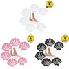 Bath Mats 6pcs Anti Slip Strips Shell-shaped Shower Stickers Non Safety Bathtub Stairs Floor Home