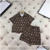 Ensembles de vêtements pour les tout-petits t-shirts shorts jupe enfants pour garçons filles vêtements coton nouveau-né babykids concepteur pour nourrissons