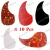 Câbles 10 pcs 5 couleurs Drop forme pickguard pick gard gard antiscratch plaque pour le remplacement de guitare acoustique gauche