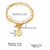 Korean Fashion World Hip-hop Personality TO Buckle, Multi-layer Bracelet, Instagram Style Girl