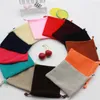 Gift Wrap S 10/50pcs Coloful Velvet Bag Jewelry Packing Drawstring Pouches 8x10 9x12 10x15cm