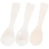 Spoons 3 Pcs Decor Shell Caviar Spoon Restaurant Dessert Soup Picture Dinner White Child