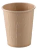 Disposable Cups Straws 40pcs/pack High Quality Bamboo Fiber Household Paper CupsCoffee Tea Party Supplies Plastic Cup With Lid