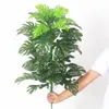 90 cm tropische Palme Große Künstliche Pflanzen gefälschte Monstera Seidenpalmblatt Big Coconut Tree ohne Topf für Hausgartendekor 240415