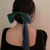 Sjaals sjaal lint vintage Franse stijl materiaal stoffen riem decoratie haarbanden band vaste kleur Korean Hairband