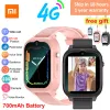 Watches Xiaomi 4G SmartWatch Kids GPS+LBS Video Call SOS Children's Smartwatch Camera Monitor Tracker Location Mobile Telefon Watch Boy