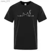 Mäns t-shirts fritid mens t-shirt söt katttryck sommar bomull o-hals herrar t-shirt kortärmad topp t-shirt roliga street kläder t-shirt yq240415